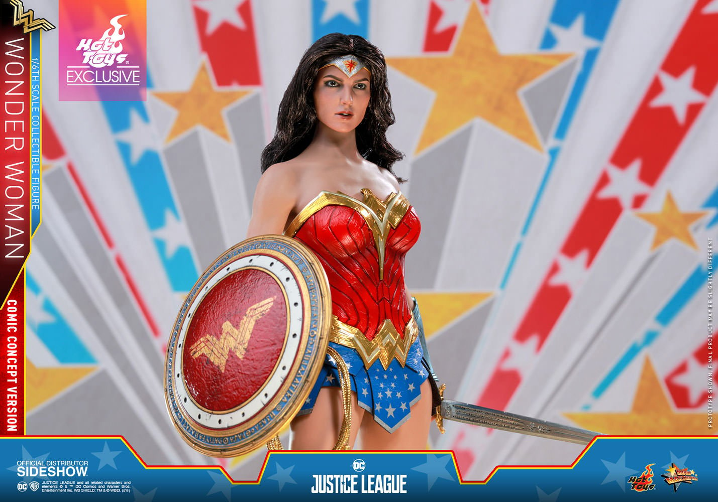 Wonder Woman Figure - Comic Concept by Hot Toys | Sideshow Collectibles