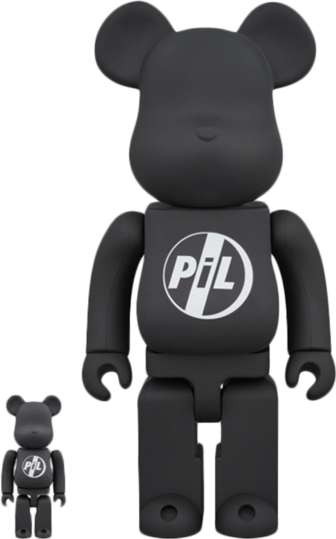 Public Image Limited Bearbrick PiL 100 and 400 Collectible | Sideshow  Collectibles