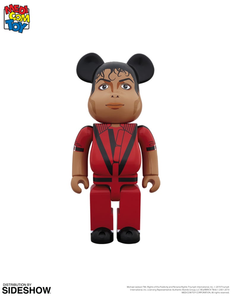 Be@rbrick Michael Jackson Red Jacket 1000% Figure | Sideshow Collectibles