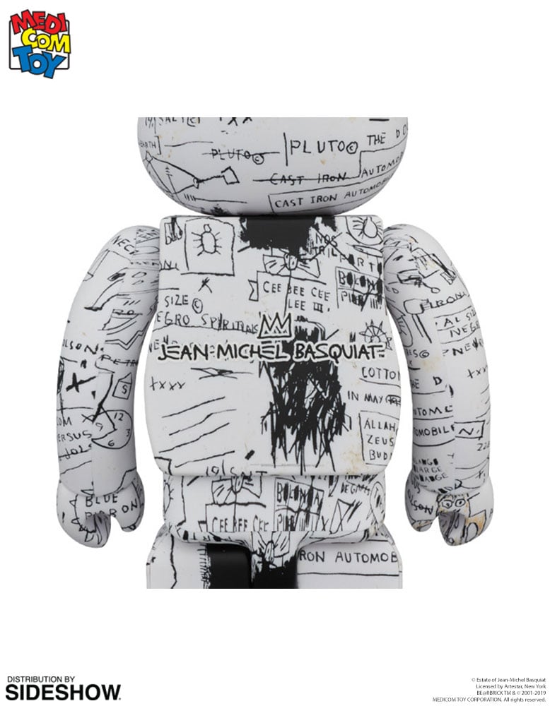 Be@rbrick Jean-Michel Basquiat #3 100% and 400% Collectible Set | Sideshow  Collectibles