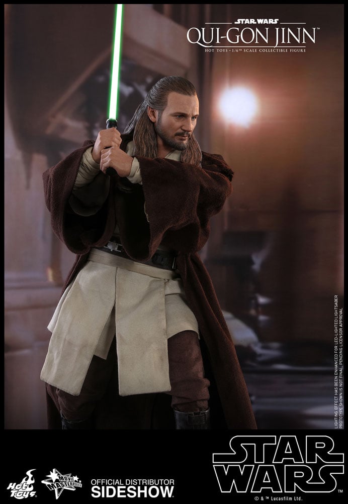 Star Wars Qui-Gon Jinn Sixth Scale Figure by Hot Toys | Sideshow  Collectibles