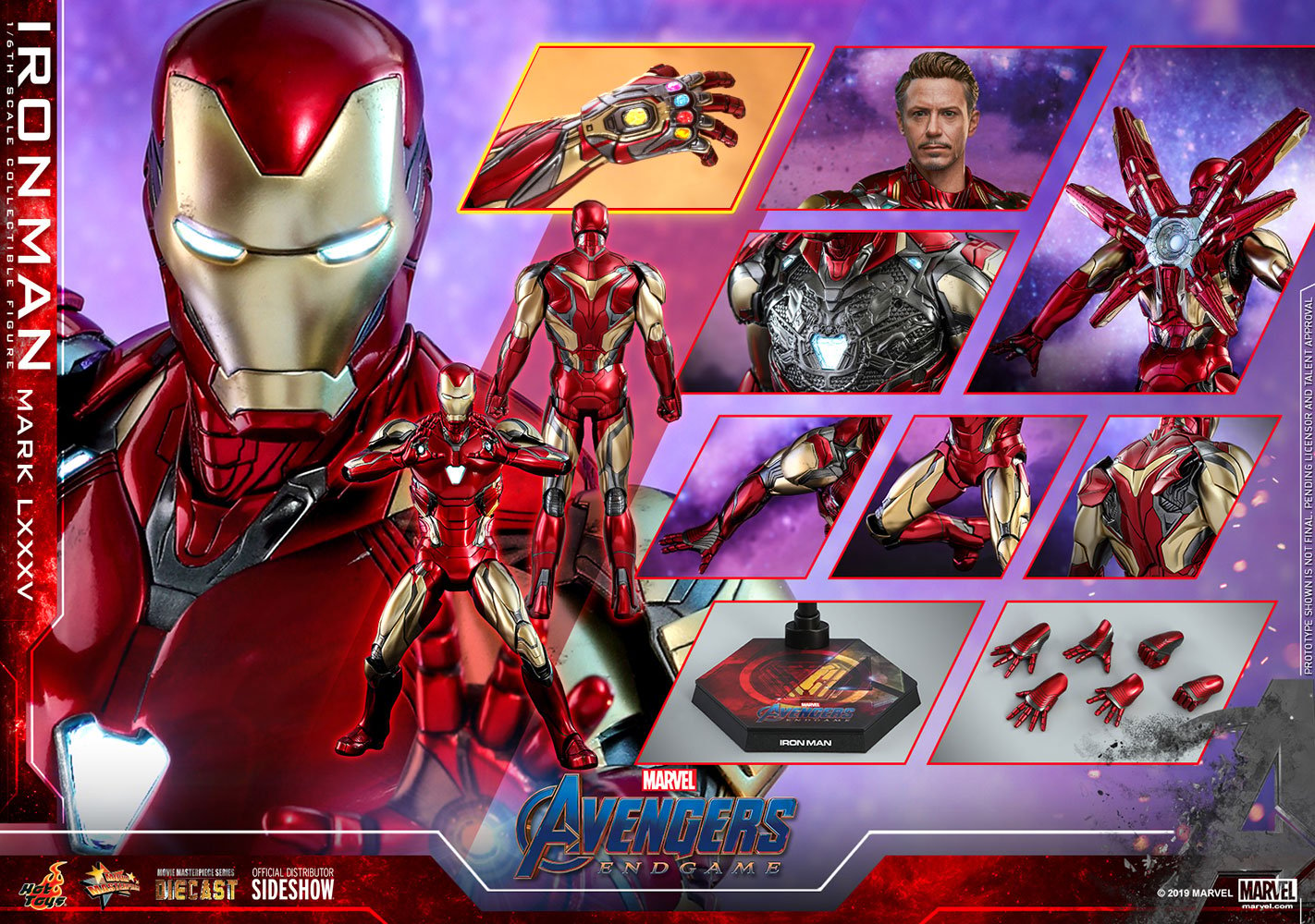 Iron Man Mark LXXXV 1/6 Scale Figure | Sideshow Collectibles