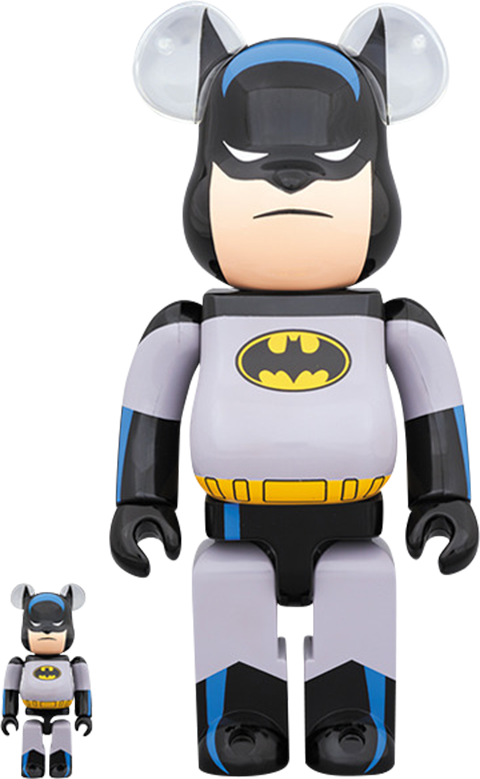 Be@rbrick Batman Animated 100% and 400% Collectible Set | Sideshow  Collectibles