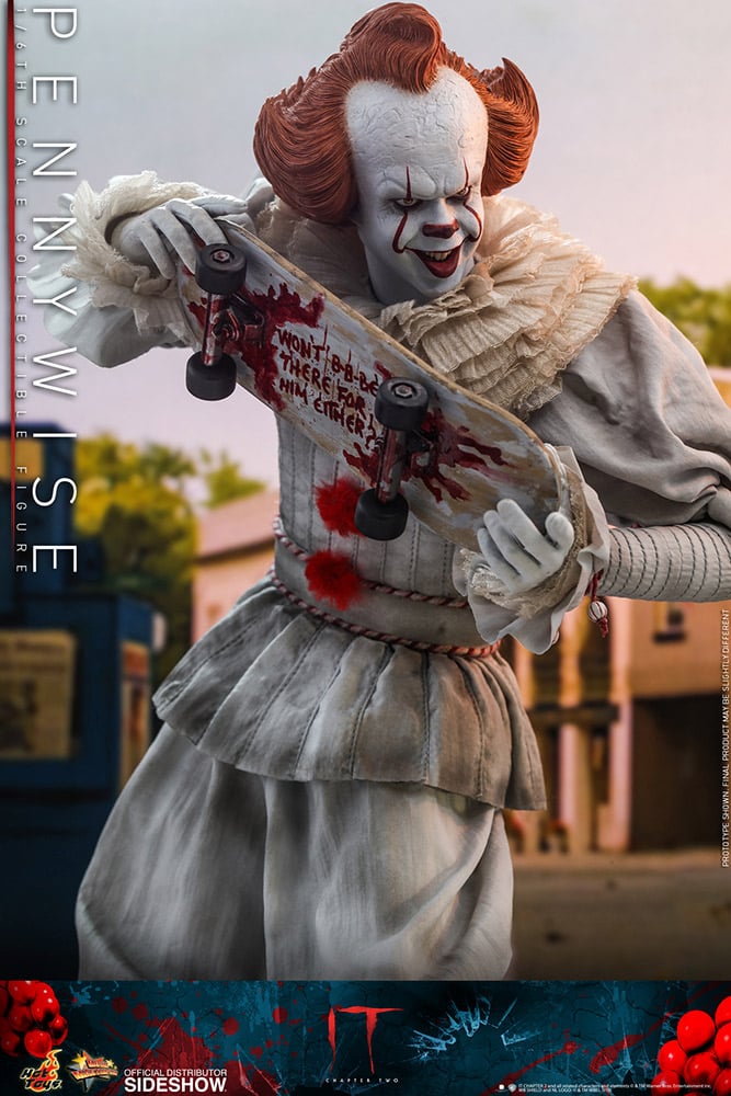 ホットトイズ IT イット Pennywise ペニーワイズ MMS555 1/6 scale collectable figure - フィギュア