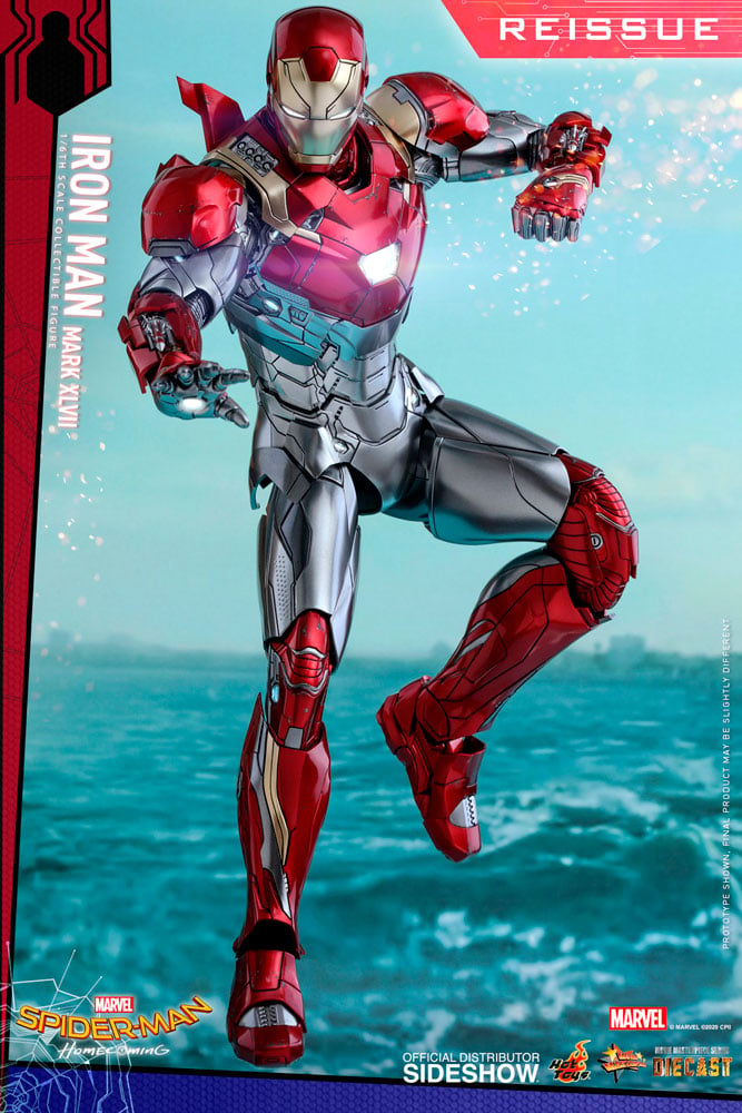 Iron Man Mark XLVII Sixth Scale Figure by Hot Toys | Sideshow Collectibles