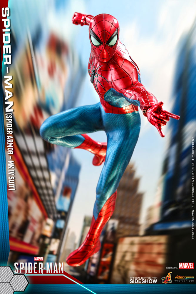 Spider-Man (Spider Armor - MK IV Suit) Sixth Scale Collectible Figure by Hot  Toys | Sideshow Collectibles