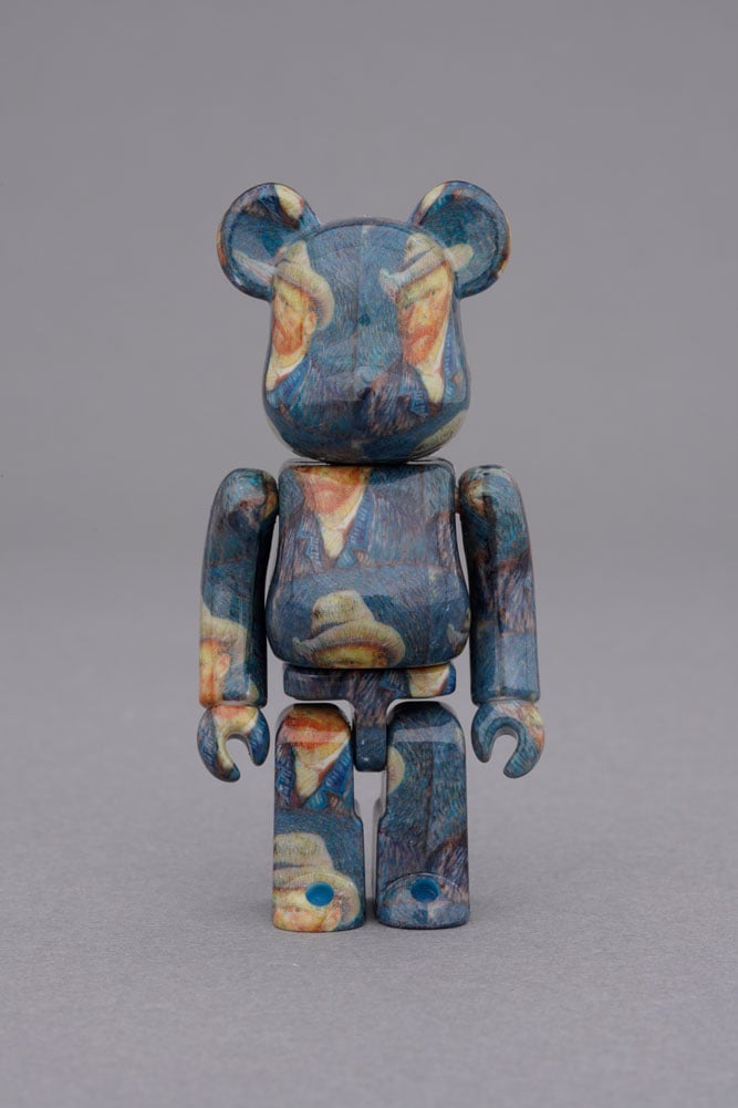Be@rbrick Van Gogh Museum Self Portrait 100% and 400% Collectible Set by  Medicom