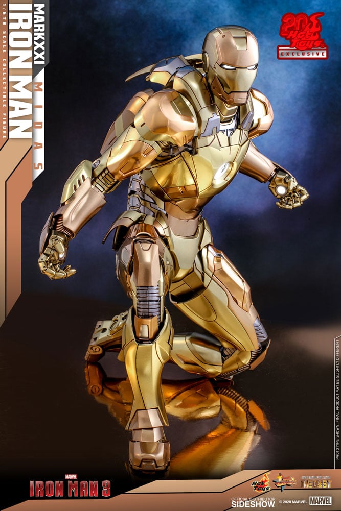 Iron Man Mark XXI (Midas) Sixth Scale Collectible Figure by Hot Toys |  Sideshow Collectibles