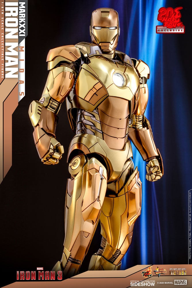 Iron Man Mark XXI (Midas) Sixth Scale Collectible Figure by Hot Toys |  Sideshow Collectibles