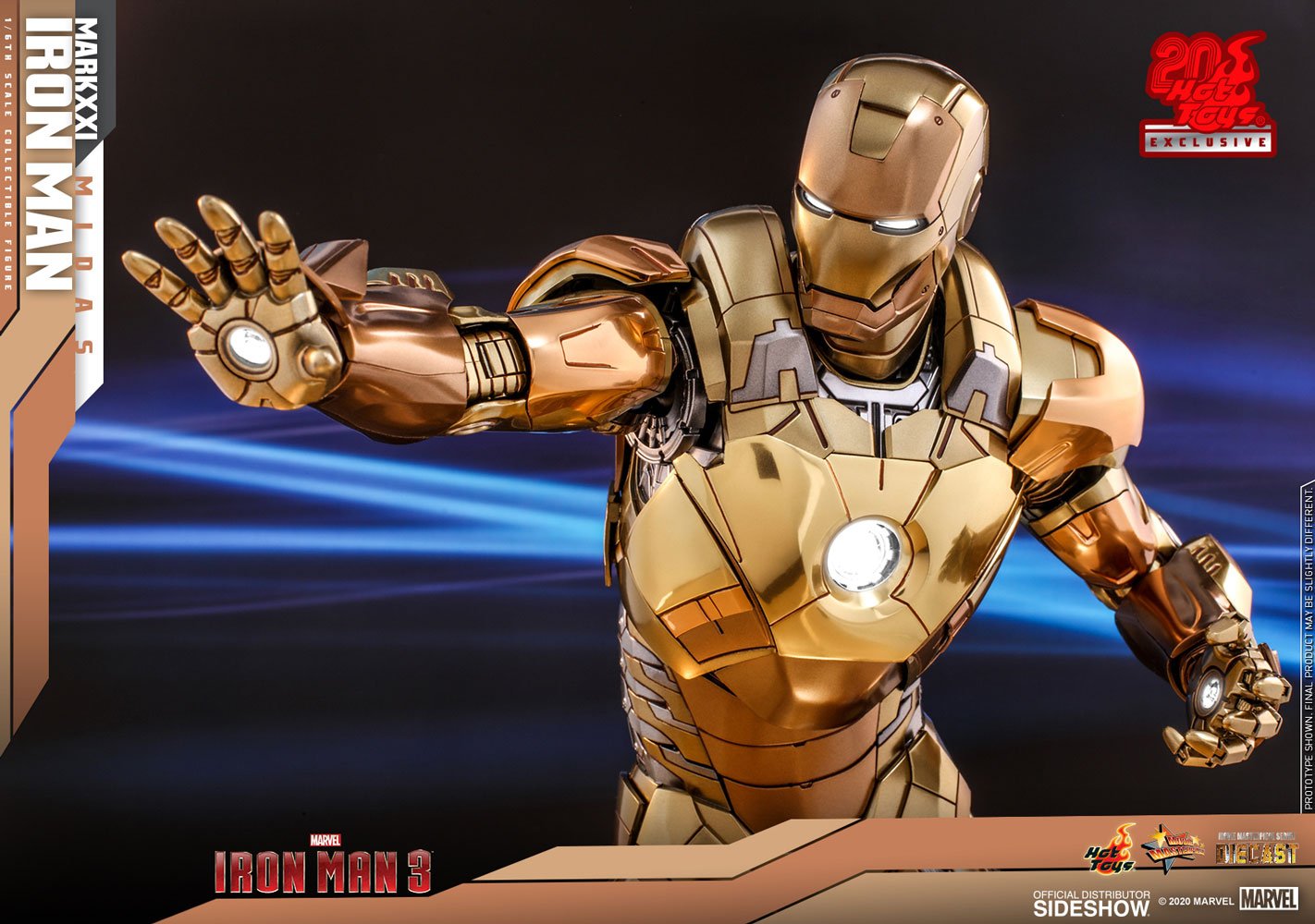 Iron Man Mark XXI (Midas) Sixth Scale Collectible Figure by Hot Toys |  Sideshow Collectibles