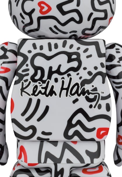 Be@rbrick Keith Haring #8 100% u0026 400% Collectible Set by Medicom Toy |  Sideshow Collectibles