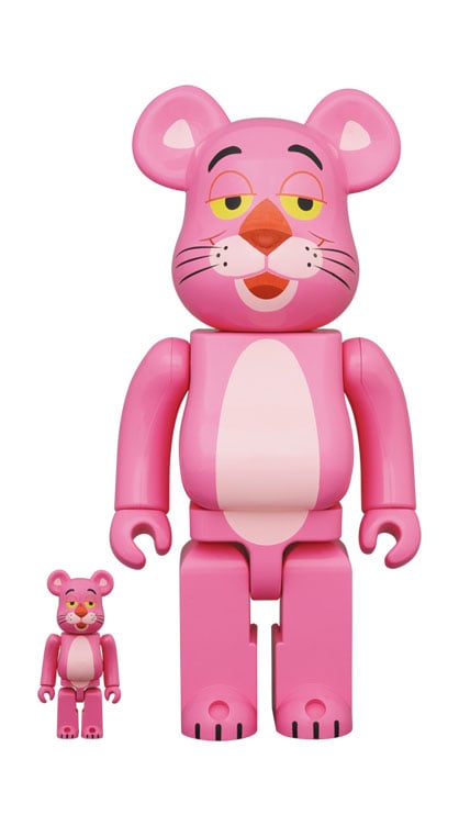 Be@rbrick Pink Panther 100% u0026 400% Collectible Figure Set by Medicom |  Sideshow Collectibles