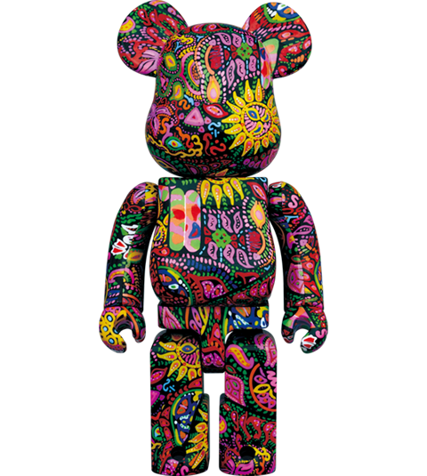 Be@rbrick Psychedelic Paisley 1000% Collectible Figure by Medicom |  Sideshow Collectibles