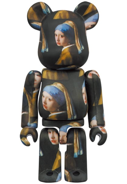 Be@rbrick Johannes Vermeer (Girl with a Pearl Earring) 100% and 400% set by  Medicom | Sideshow Collectibles
