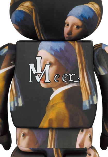 Be@rbrick Johannes Vermeer (Girl with a Pearl Earring) 100% and 400% set by  Medicom | Sideshow Collectibles