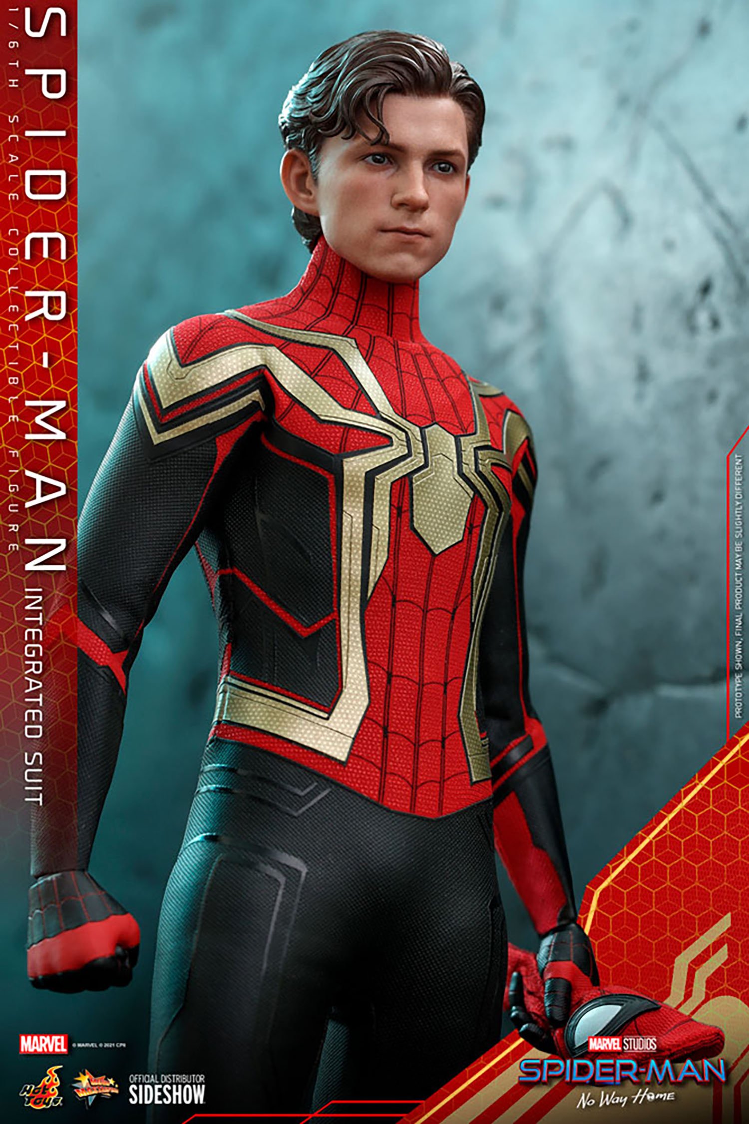 Spider-Man (Integrated Suit) Sixth Scale Collectible Figure by Hot Toys |  Sideshow Collectibles