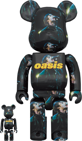 Be@rbrick Oasis Knebworth 1996 (Liam Gallagher) 100% u0026 400% Collectible  Figure Set by Medicom Toy | Sideshow Collectibles