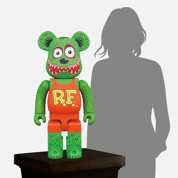 Be@rbrick Rat Fink 1000% by Medicom | Sideshow Collectibles