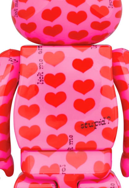 Be@rbrick Pink Heart 100％ and 400% Set by Medicom Toys | Sideshow  Collectibles