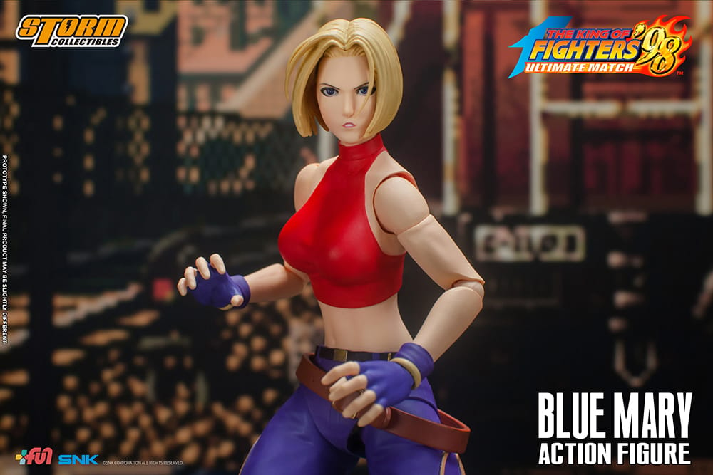  Storm Collectibles - The King of Fighters '98 - Blue Mary, 1/12  Action Figure : Everything Else