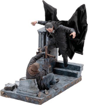 Count Dracula Diorama Vampire Diorama Box 