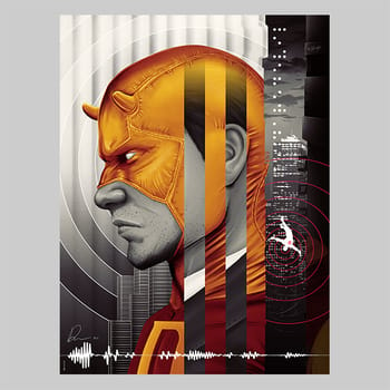 Poster Daredevil TV Series - Punisher, Wall Art, Gifts & Merchandise