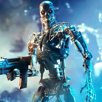 Terminator 2 Judgement Day Endoskeleton Arm Prop Replica by