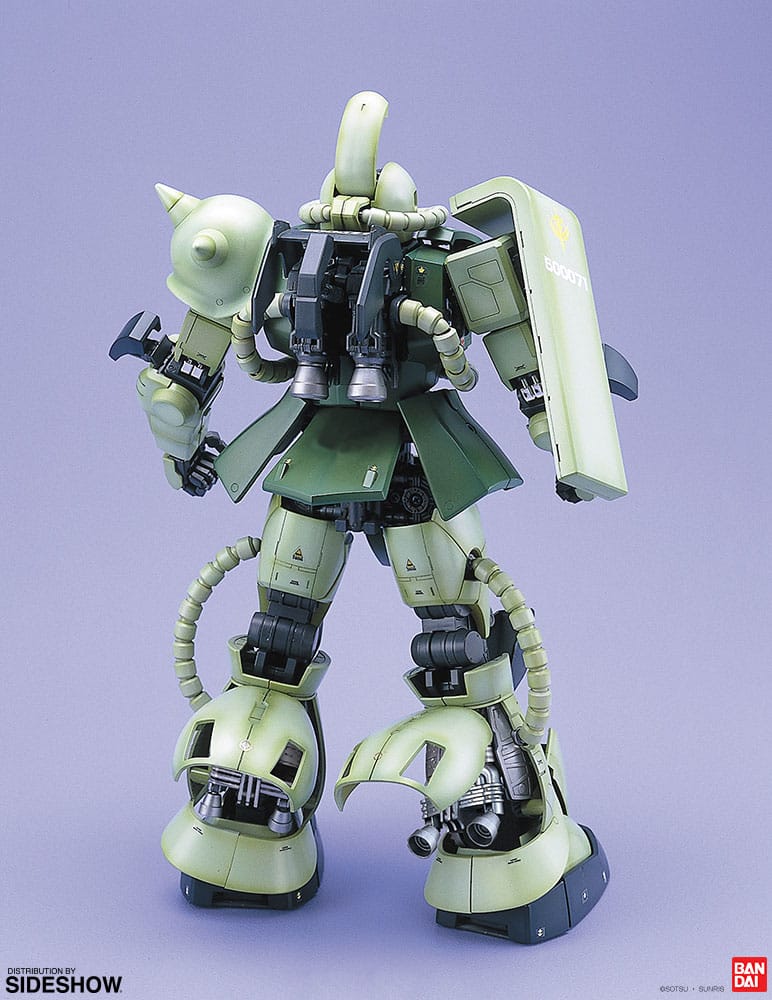 Ms 06f Zaku Ii Green Figure By Bandai Sideshow Collectibles