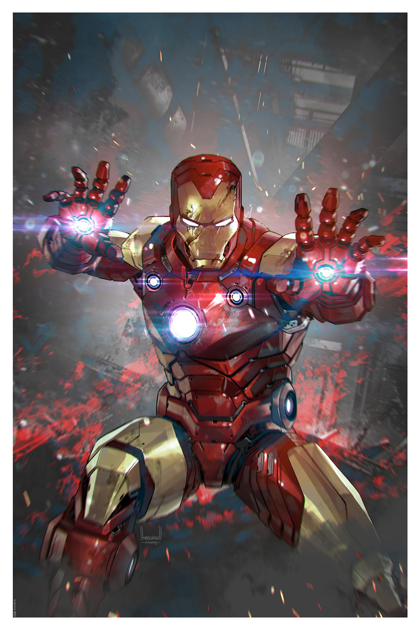 Invincible Iron Man Fine Art Print by Kael Ngu | Sideshow Collectibles