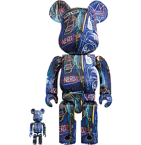 Be@rbrick Jean Michel Basquiat #7 100% & 400% Collectible Set by ...