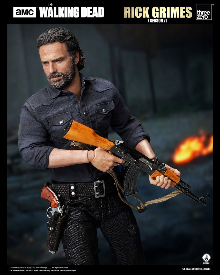 Rick Grimes Season 7 Sixth Scale Collectible Figure by Threezero 