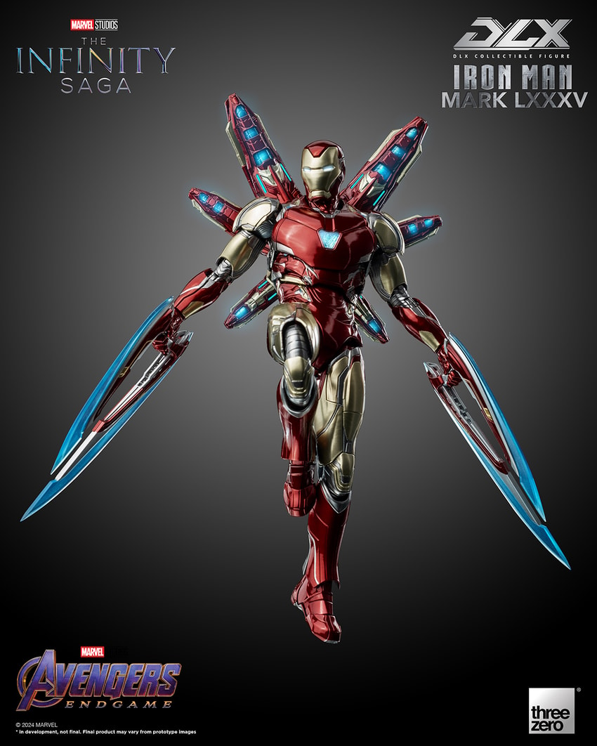 DLX Iron Man Mark 85 Collectible Figure by Threezero