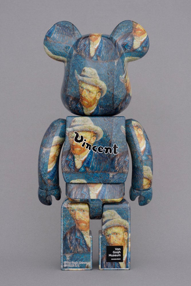 Be@rbrick Van Gogh Museum Self Portrait 1000% Collectible Figure by Medicom  | Sideshow Collectibles