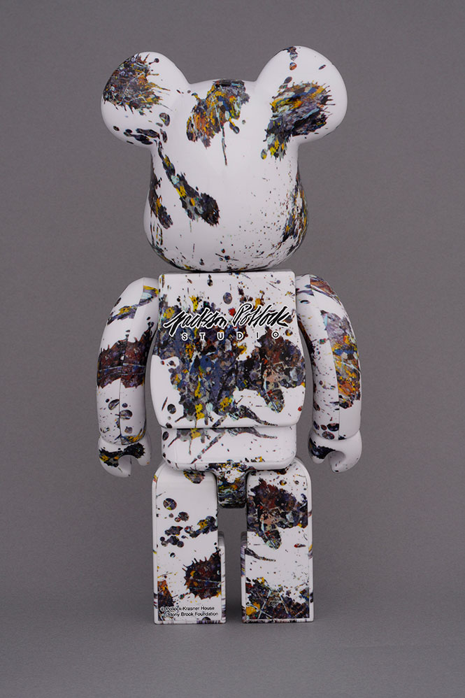 Be@rbrick Jackson Pollock Studio (SPLASH) 100% u0026 400% Collectible Figure  Set by Medicom. | Sideshow Collectibles