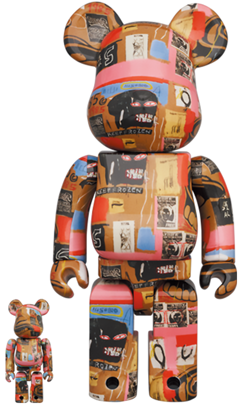 Be@rbrick Andy Warhol x Jean-Michel Basquiat #2 100% and 400% Collectible  Figure Set by Medicom | Sideshow Collectibles