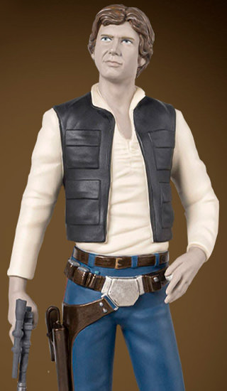 Han Solo (Star Wars) Porcelain Statue by Lladró