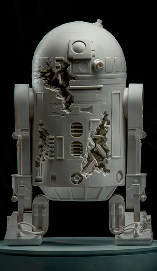 R2-D2: Crystalized Relic Statue