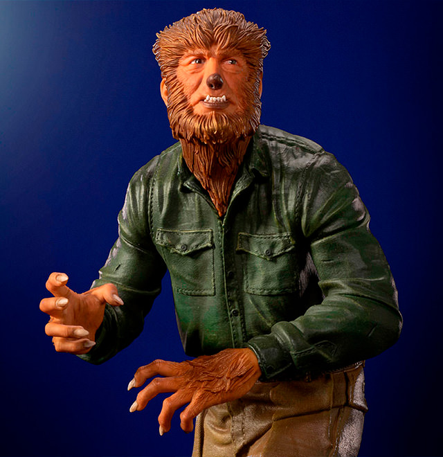 Wolf Man (Universal Monsters) 1:10 Scale Statue by Iron Studios