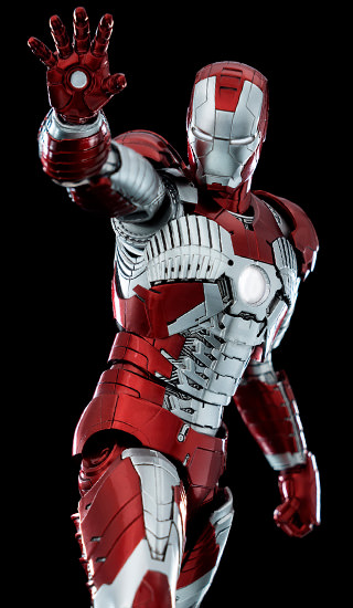 DLX Iron Man MK. 5 Collectible Figure