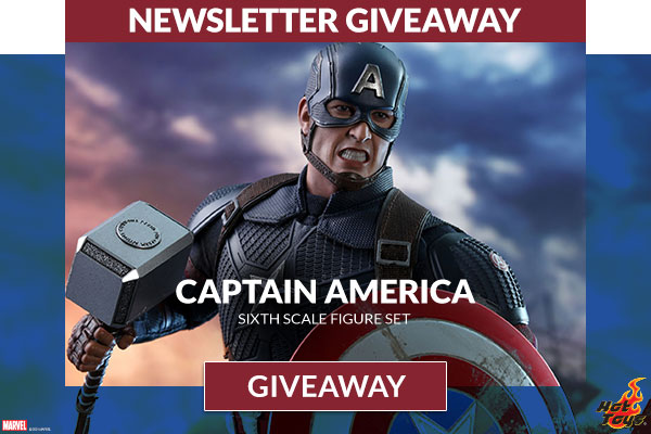Captain America Newsletter Giveaway