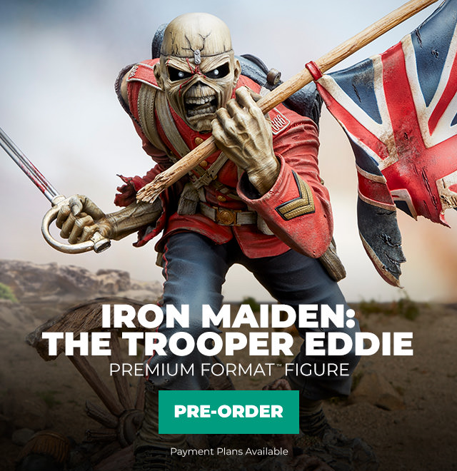 Iron Maiden: The Trooper Eddie Premium Format Figure by Sideshow  Collectibles