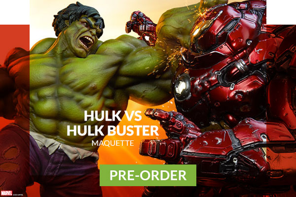 Hulk vs. Hulk-Buster Maquette