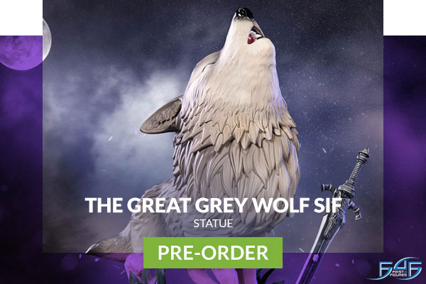 The Great Grey Wolf Sif Statue (First 4 Figures)