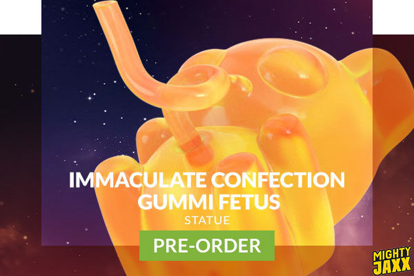 Immaculate Confection: Gummi Fetus Polystone Statue (Mighty Jaxx)