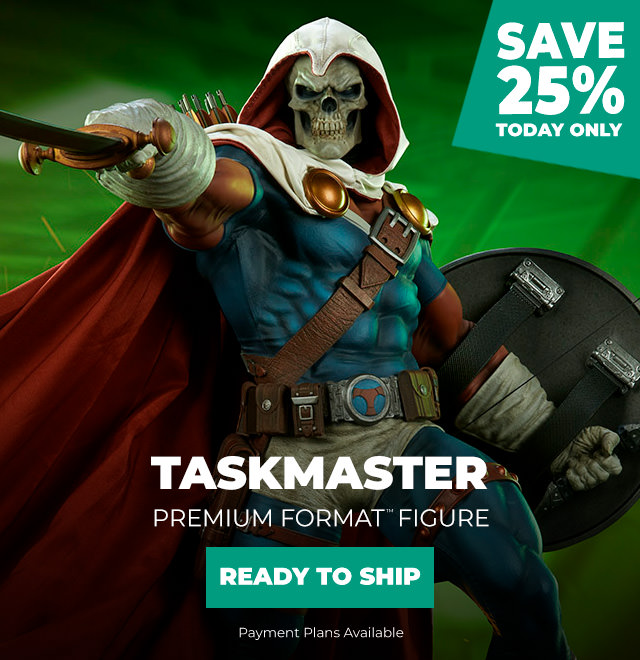Save 25% - Today Only Taskmaster Premium Format Figure