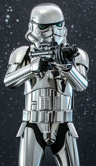 STORMTROOPER (CHROME VERSION) Sixth Scale Figure by Hot Toys