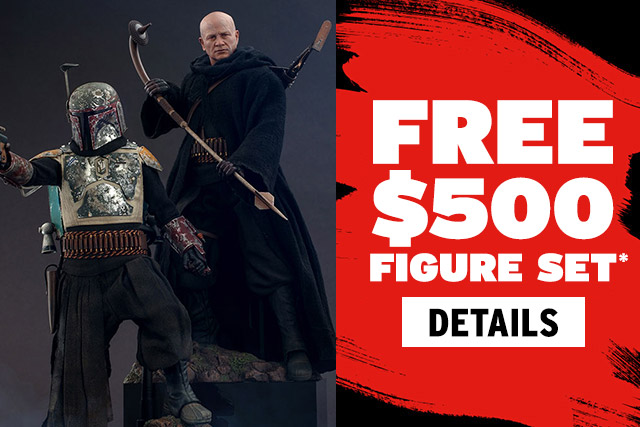 FREE $500 Figure Offer - Claim a Boba Fett Set with $300 instock purchase!