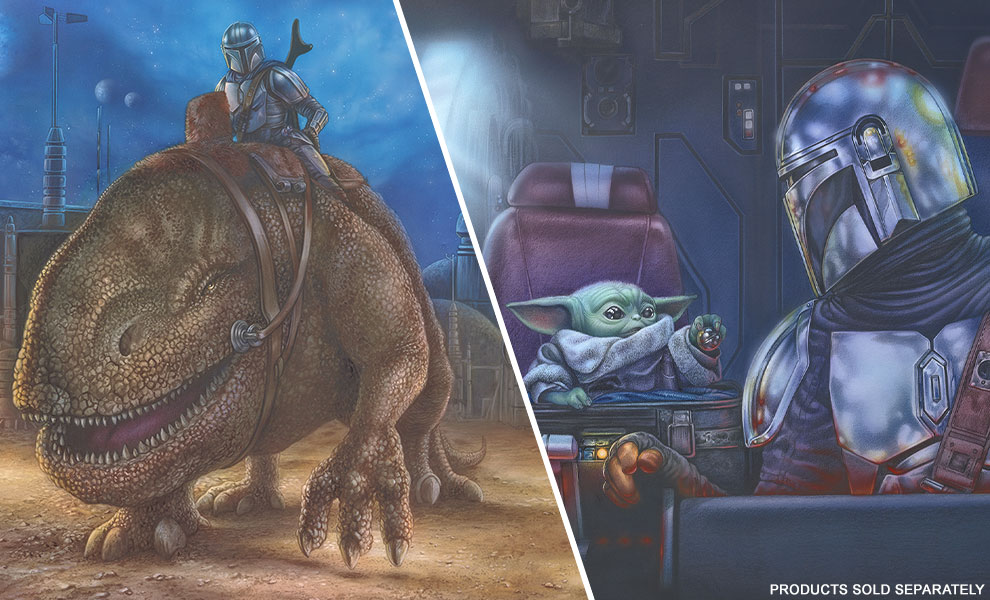 NEW Star Wars Art Prints from Thomas Kinkade Studios
