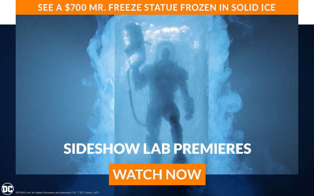 See a $700 Mr. Freeze Statue Frozen in Solid Ice
