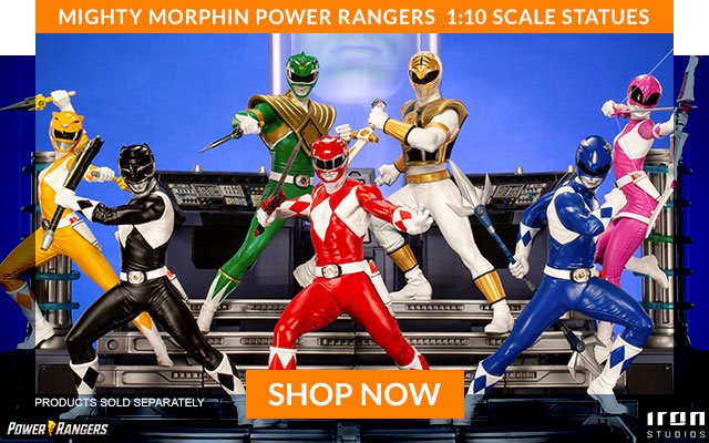 Mighty Morphin Power Rangers by Iron Studios